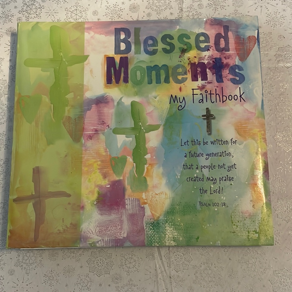 NWT Blessed Moments Scrapbook